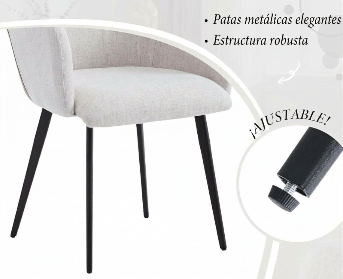 Juego De 2 Sillas LoraMia