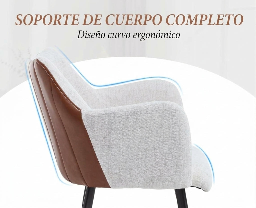 Juego De 2 Sillas LoraMia