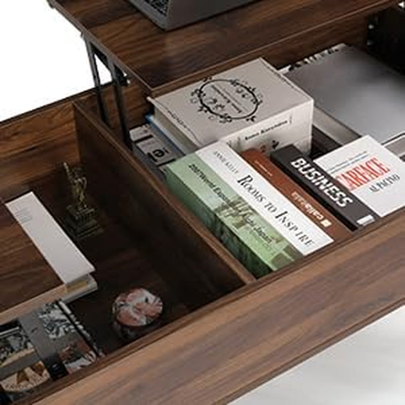 VOWNER Mesa De Centro Elevable Extensible (Nogal)