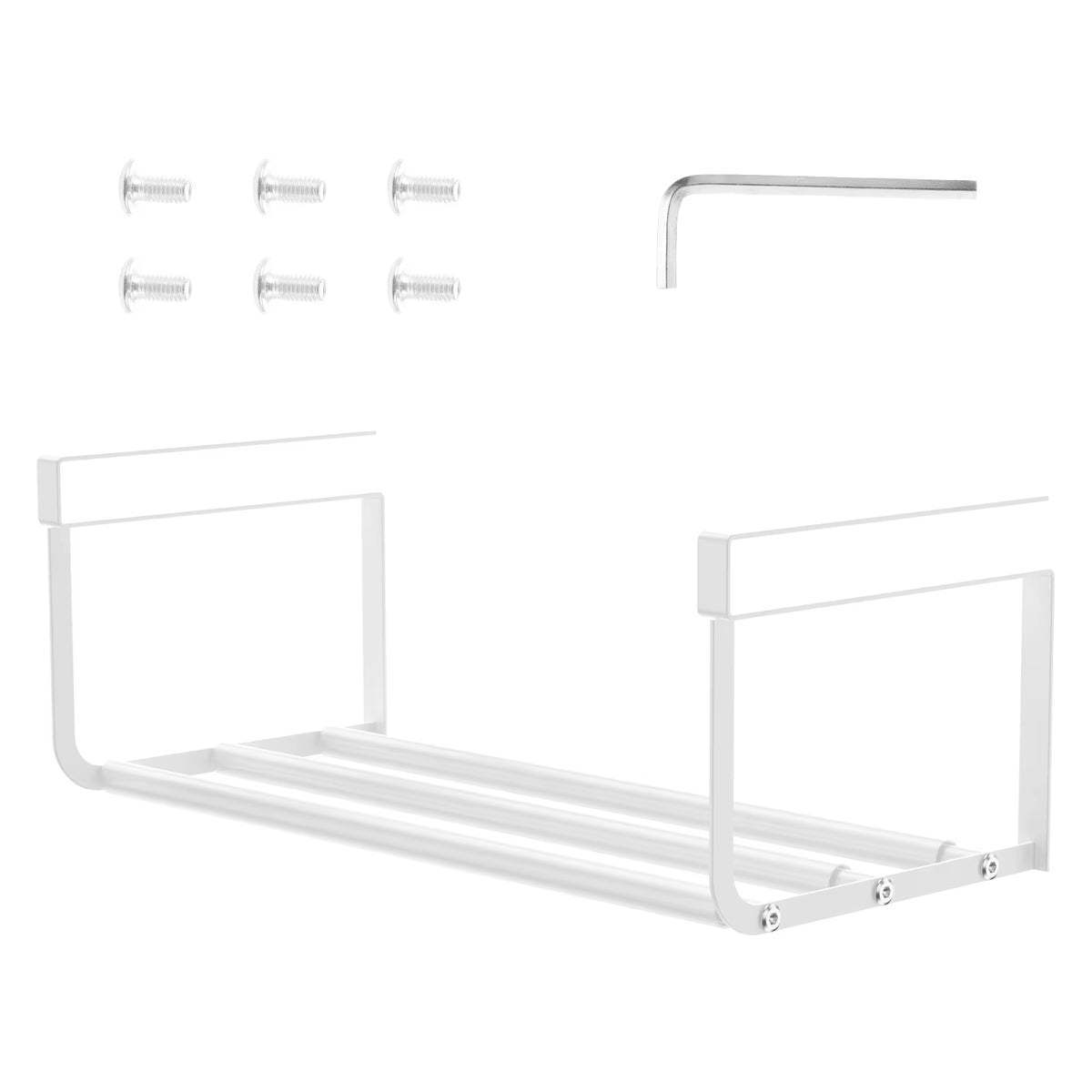 Adjustable Shoe Rack Hanging under Cabinets Clothes Shoe Storage Shelf Expandable Household Retractable Organizer