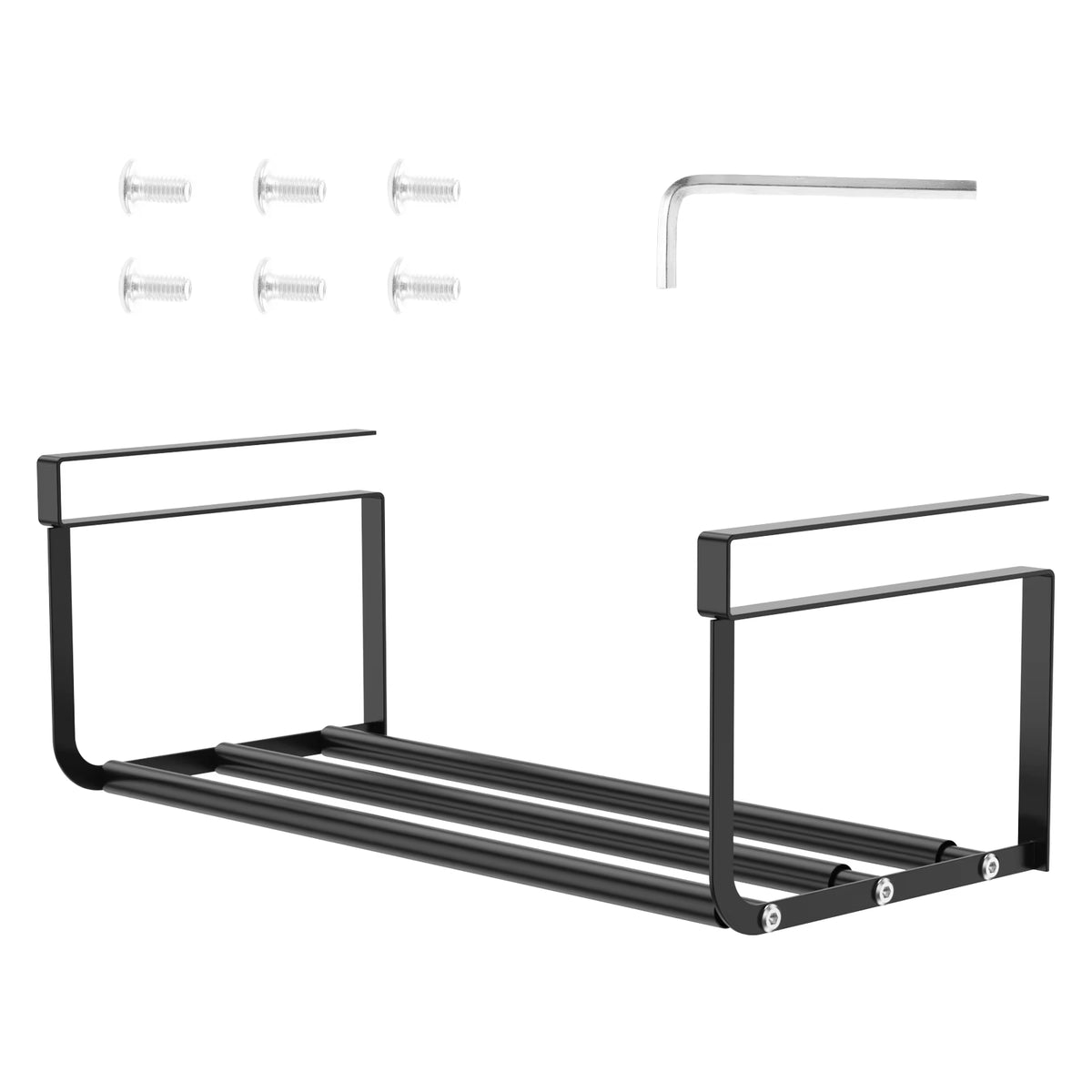 Adjustable Shoe Rack Hanging under Cabinets Clothes Shoe Storage Shelf Expandable Household Retractable Organizer